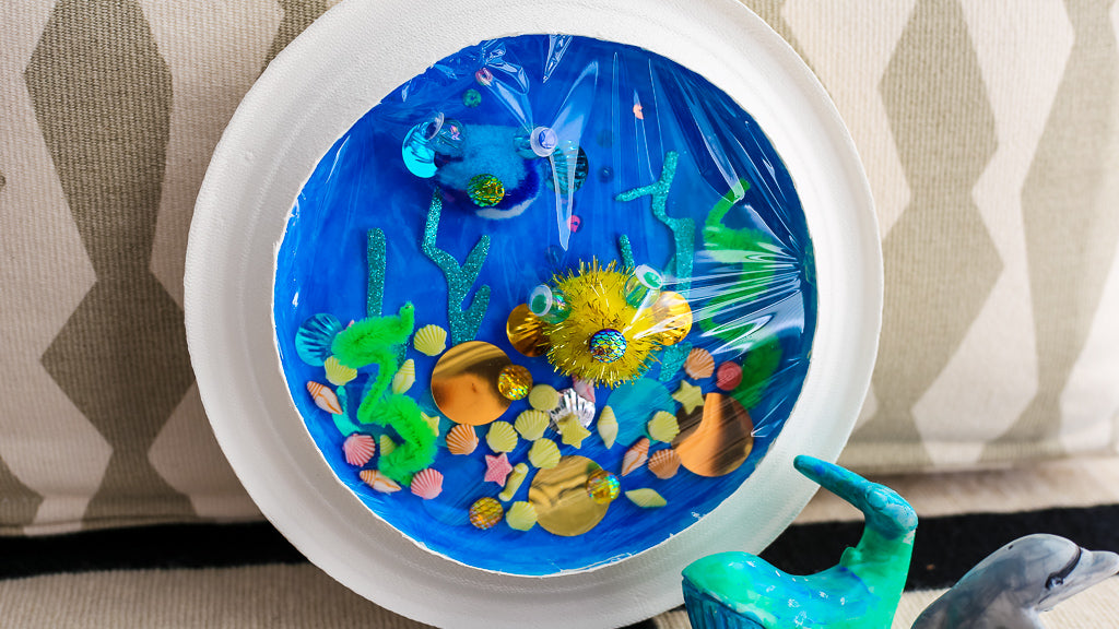 Paper Plate Aquarium Craft