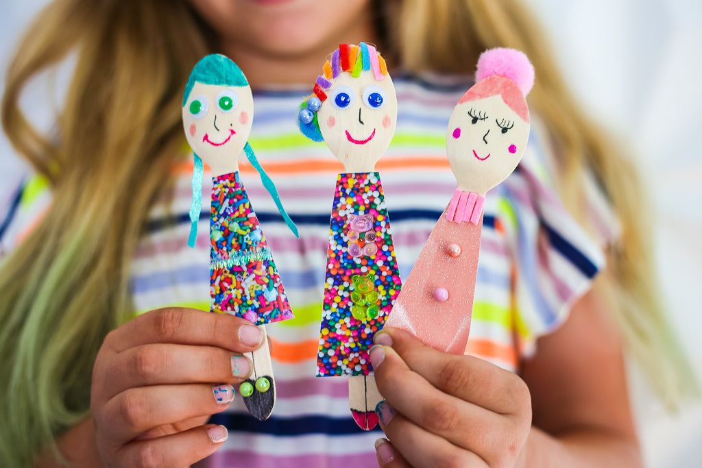 Wooden Spoon Dolls DIY