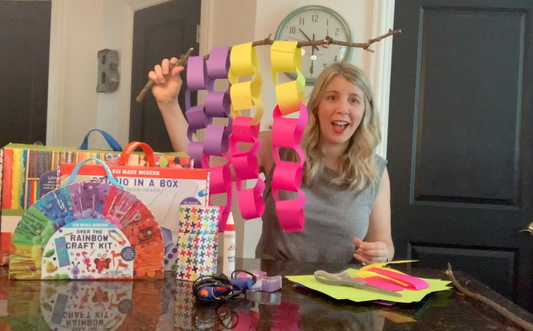 Paper Chain Wall Art With Laurie