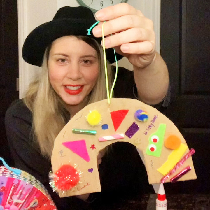 Cardboard Rainbow Craft