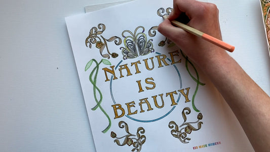 Art Lesson: Art Nouveau with M.J. Kocovski